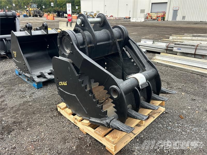 Craig 48 in 1.25 cyd Hydraulic grapple Excavator Bucket  دلاء