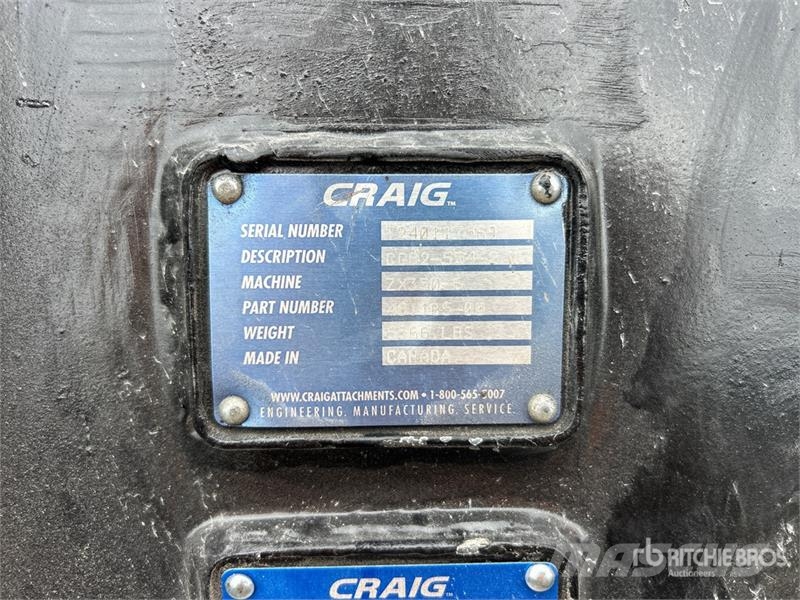 Craig 54 in Grapple Hydraulic grapple Excavator Bucket دلاء