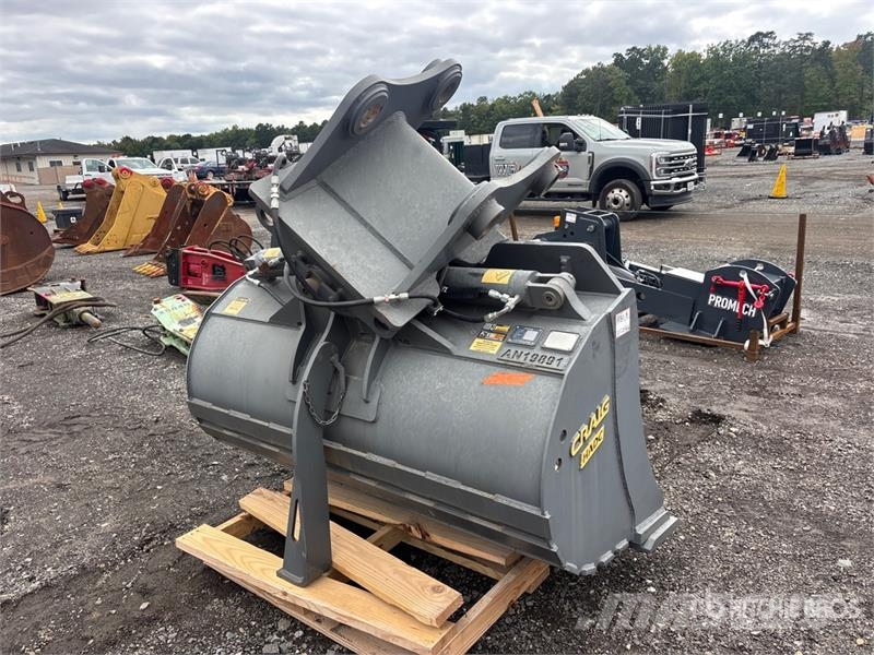 Craig 72 in Hydraulic Tilting Excavator Bucket - Fits Vo دلاء