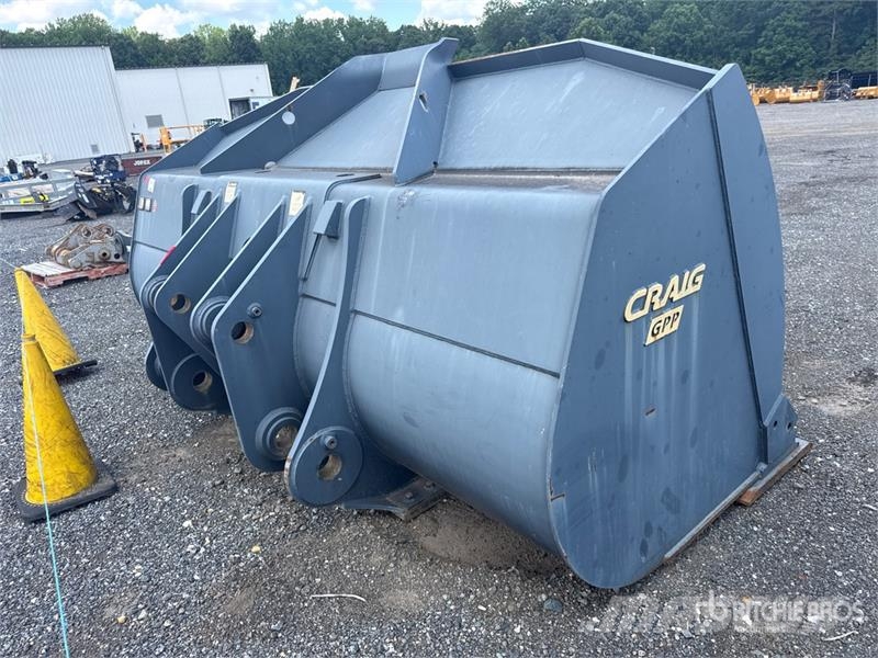 Craig ZW370-5B 136 in General Purpose Wheel Loader Bucke Cucharones