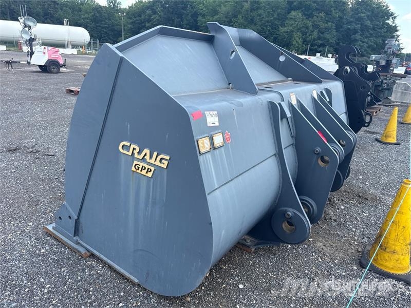 Craig ZW370-5B 136 in General Purpose Wheel Loader Bucke Cucharones