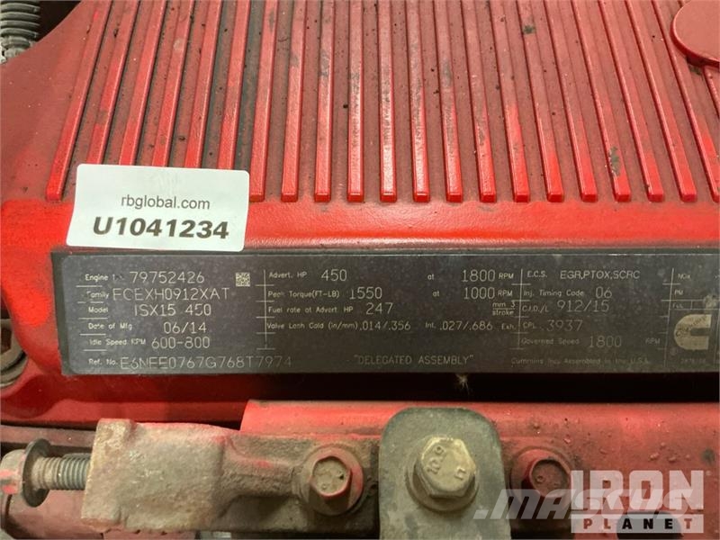 Cummins ISX15 Truck Engine 其他貨車