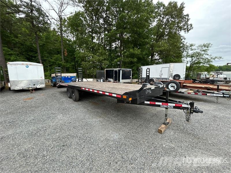 Currahee E824.12KD 24 ft T/A Equipment Trailer Autovežių priekabos