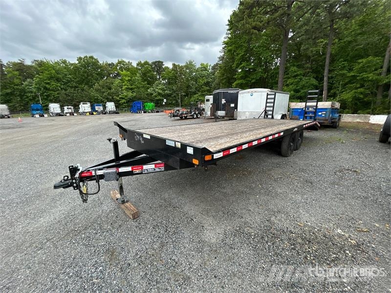 Currahee E824.12KD 24 ft T/A Equipment Trailer Autovežių priekabos
