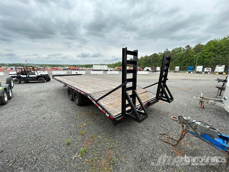 Currahee E824.12KD 24 ft T/A Equipment Trailer Autovežių priekabos