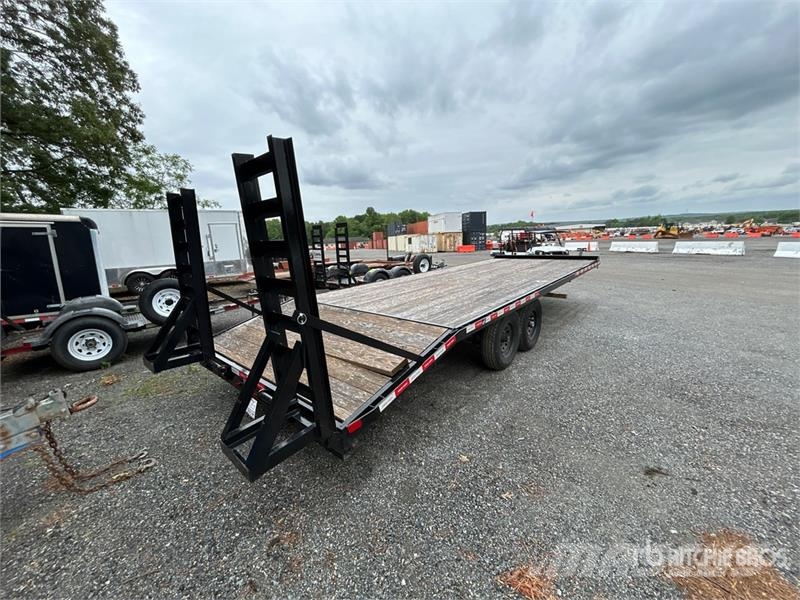 Currahee E824.12KD 24 ft T/A Equipment Trailer Autovežių priekabos