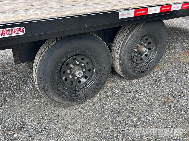 Currahee E824.12KD 24 ft T/A Equipment Trailer Autovežių priekabos