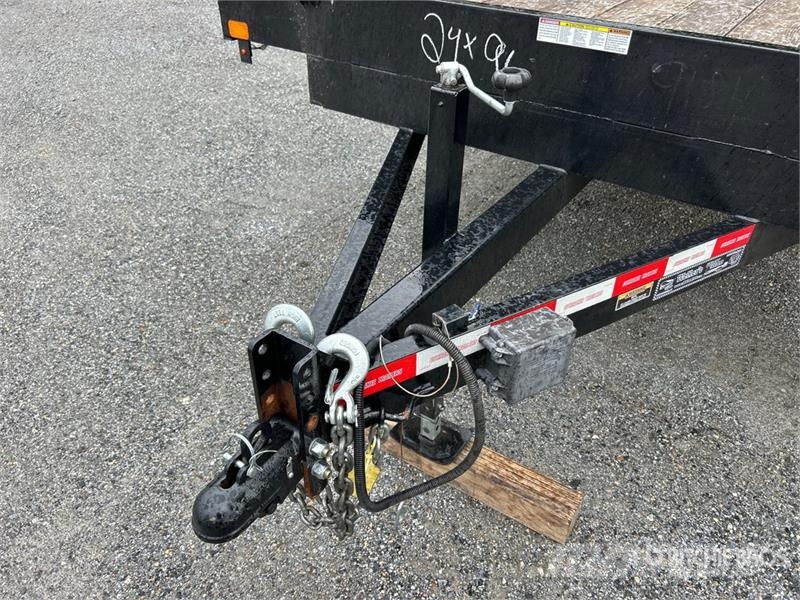 Currahee E824.12KD 24 ft T/A Equipment Trailer Autovežių priekabos