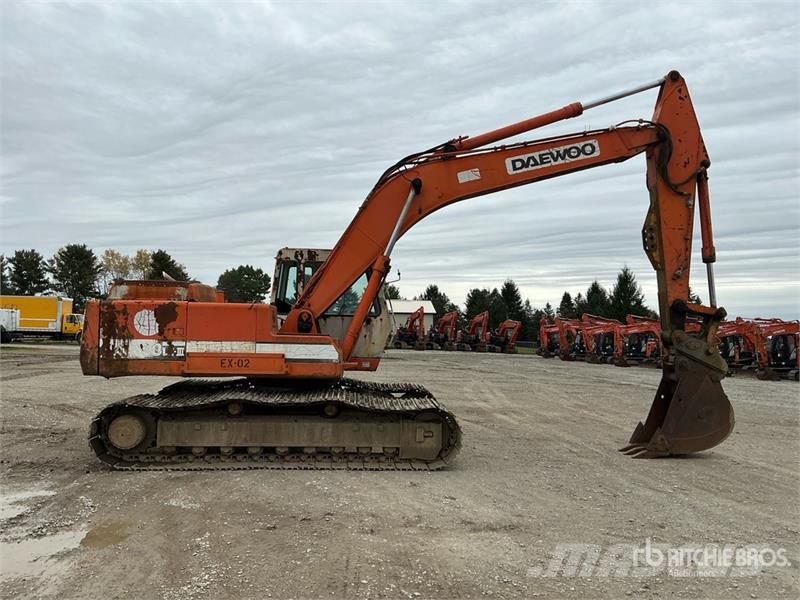 Daewoo SL220LC III Tracked Excavator Pásové rýpadlá
