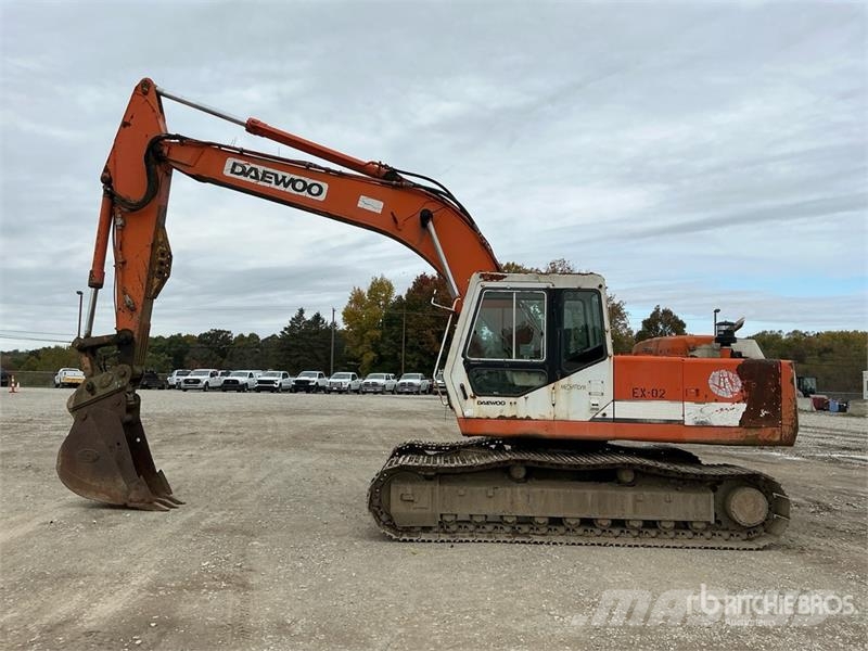Daewoo SL220LC III Tracked Excavator Pásové rýpadlá