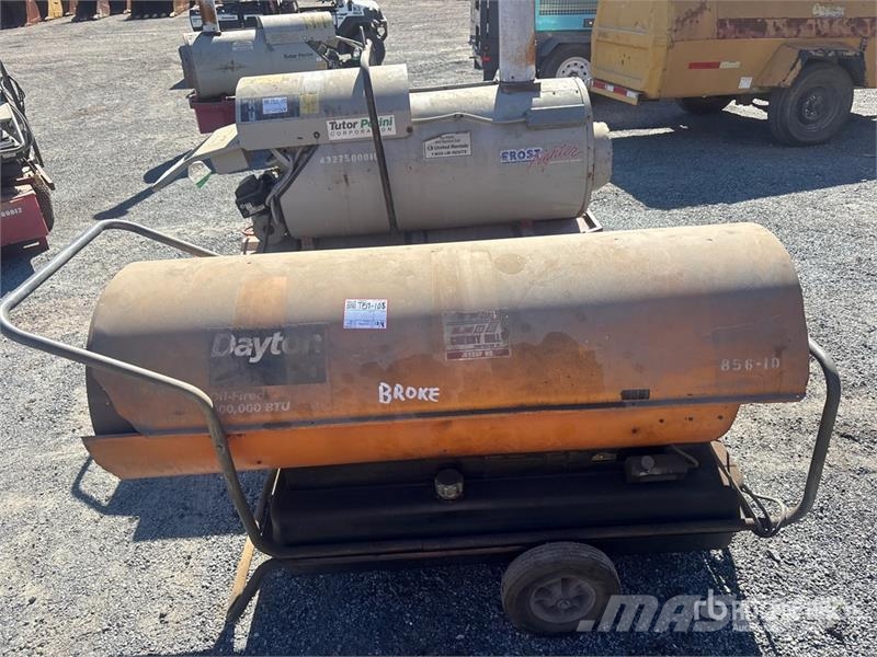 Dayton 600000 BTU Oil-Fired 600,000 BTU Space Heater Heating and thawing equipment