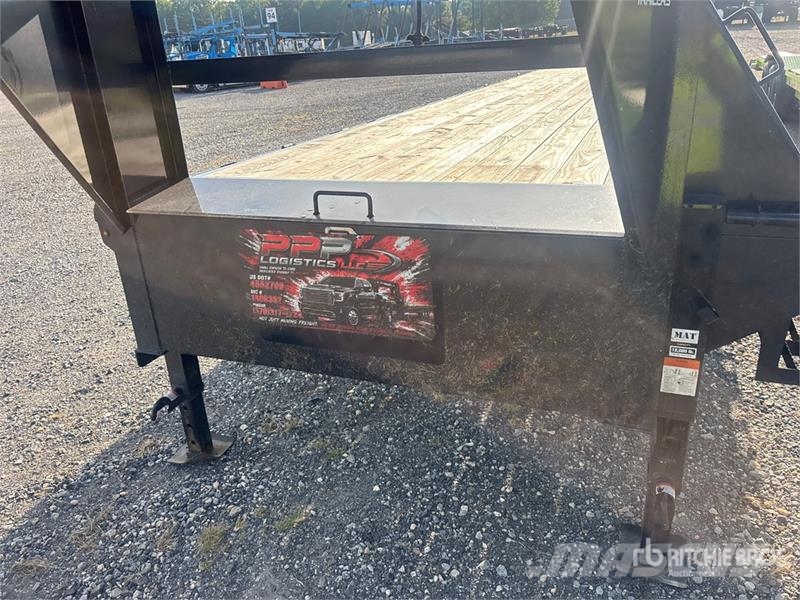 Delco 40 ft T/A Gooseneck Equipment Trailer Autotreilerid