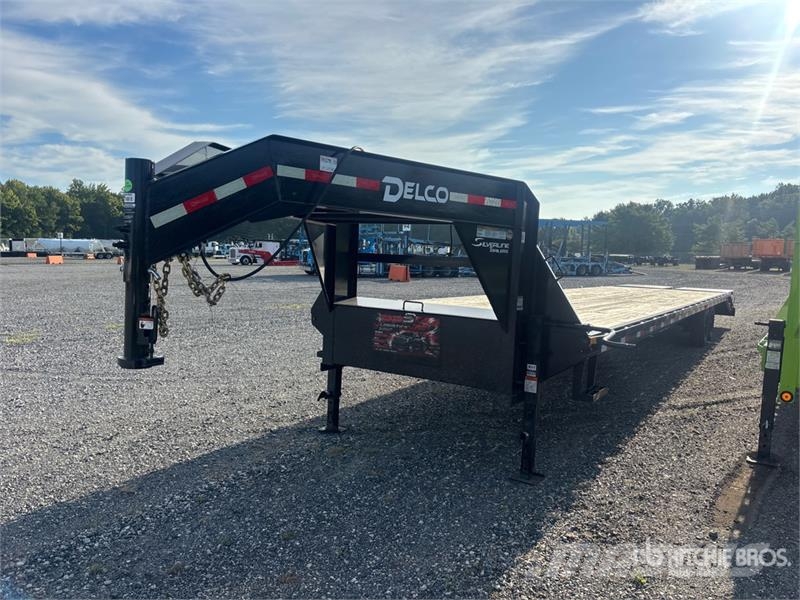 Delco 40 ft T/A Gooseneck Equipment Trailer Autotreilerid