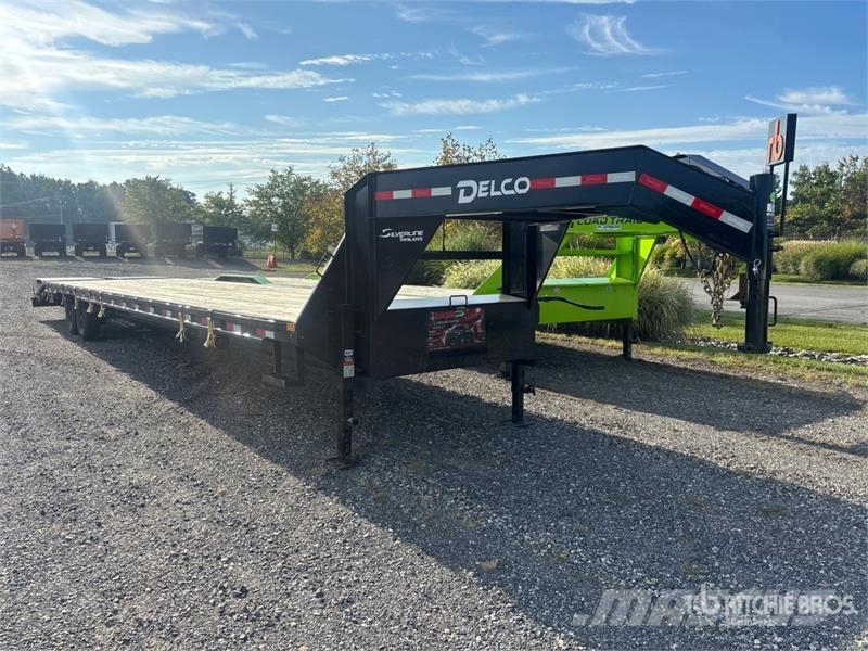 Delco 40 ft T/A Gooseneck Equipment Trailer Autotreilerid