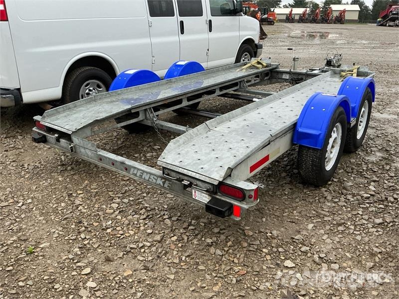 Demco AT7000P T/A 1 Car Open Car Carrier Trailer 차량 운반용 세미 트레일러