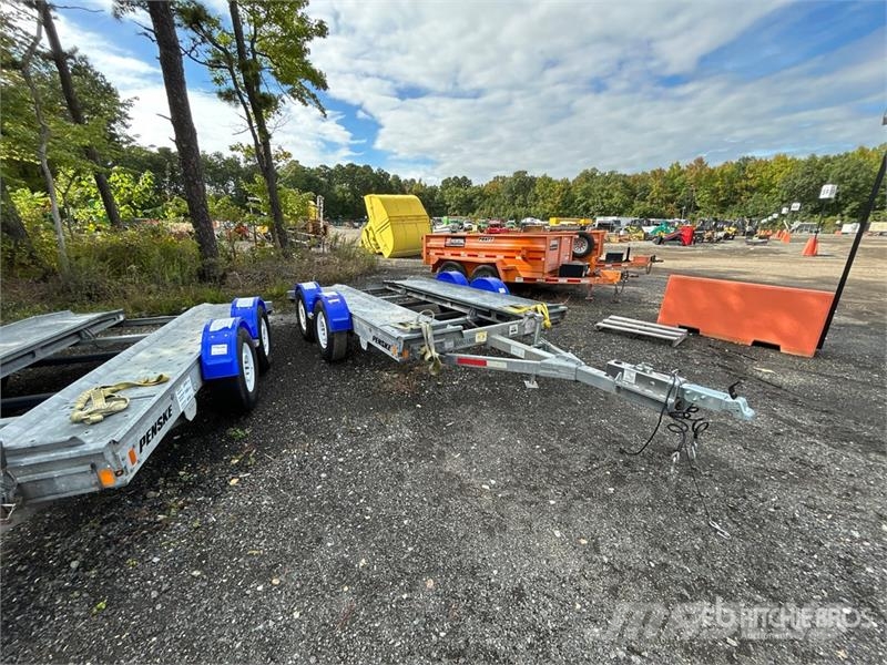 Demco AT7000P T/A 1 Car Open Car Carrier Trailer Biltransporter Semi
