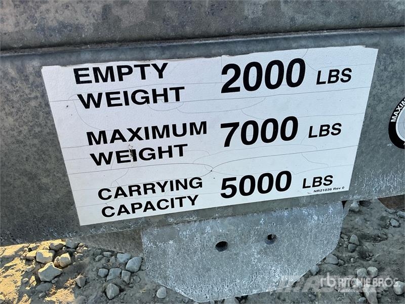 Demco AT7000P T/A 1 Car Open Car Carrier Trailer 車輛運輸半拖車