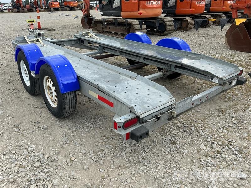 Demco AT7000P T/A 1 Car Open Car Carrier Trailer Návesy na prepravu automobilov