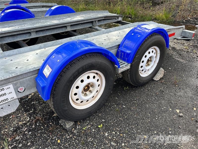 Demco AT7000P T/A 1 Car Open Car Carrier Trailer Biltransporter Semi