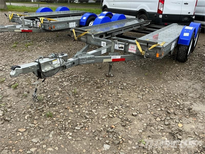 Demco T/A 1 Car Open Car Carrier Trailer Biltransporter Semi