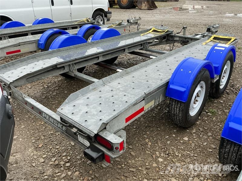 Demco T/A 1 Car Open Car Carrier Trailer Biltransporter Semi