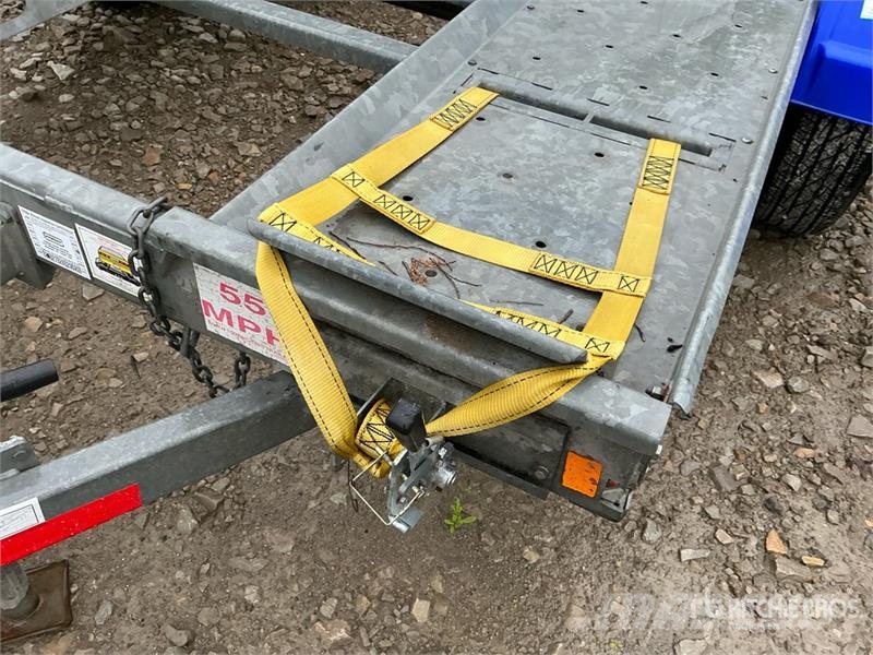 Demco T/A 1 Car Open Car Carrier Trailer Biltransporter Semi