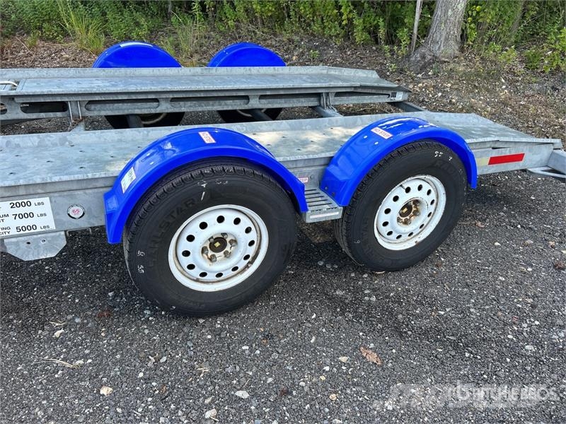Demco T/A 1 Car Open Car Carrier Trailer Vehicle transport semi-trailers