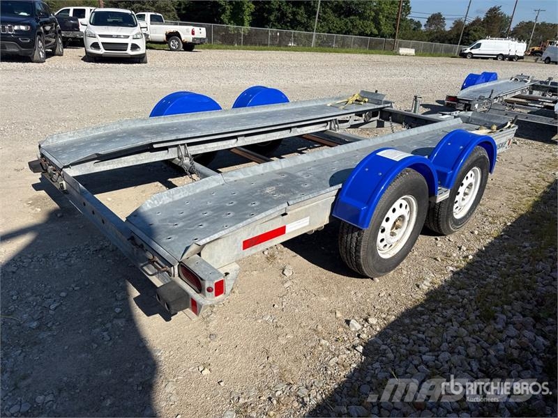 Demco T/A 1 Car Open Car Carrier Trailer Autovežių puspriekabės