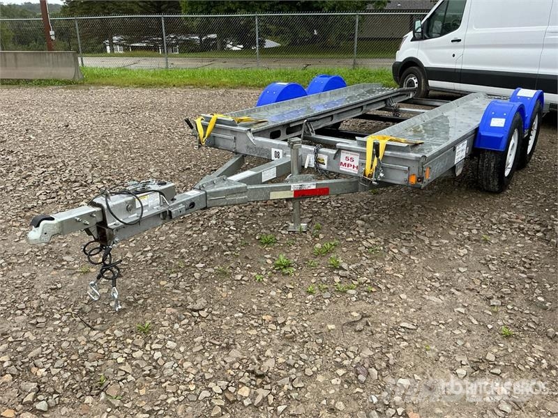 Demco T/A 1 Car Open Car Carrier Trailer Biltransporter Semi