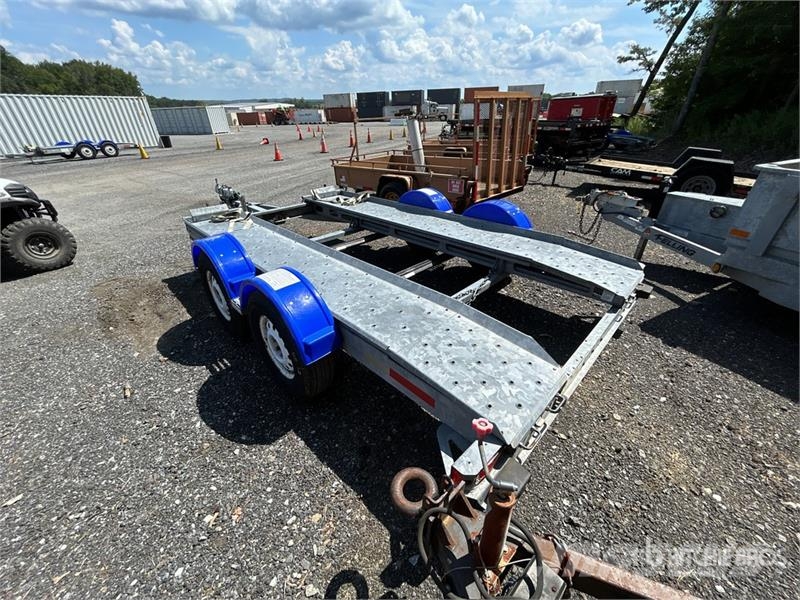 Dethmers AT7000P T/A 1 Car Open Car Carrier Traile Návesy na prepravu automobilov