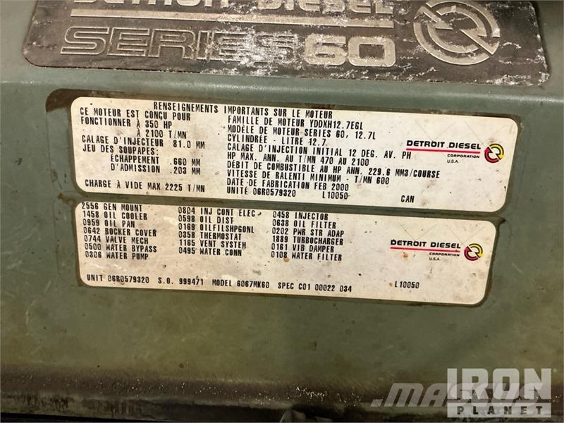 Detroit Diesel Diesel Series 60 Truck Engine 其他貨車