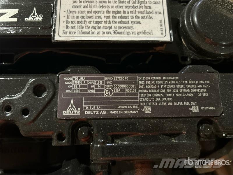 Deutz TD2.9L4 Engine Motori