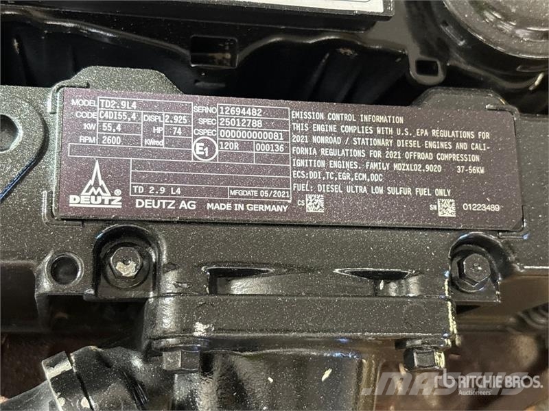 Deutz TD2.9L4 Engine Motori