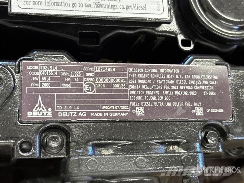 Deutz TD2.9L4 Engine Motori