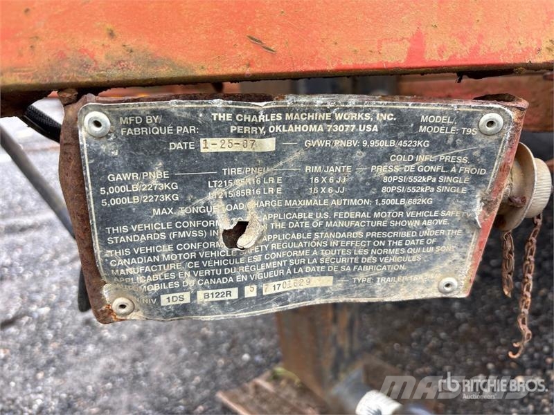 Ditch Witch FX30 Prikolice cisterne