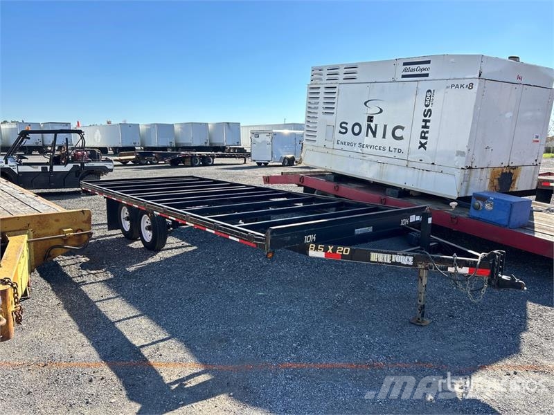  Doolittle 20 ft T/A Equipment Trailer Remolques para transporte de vehículos