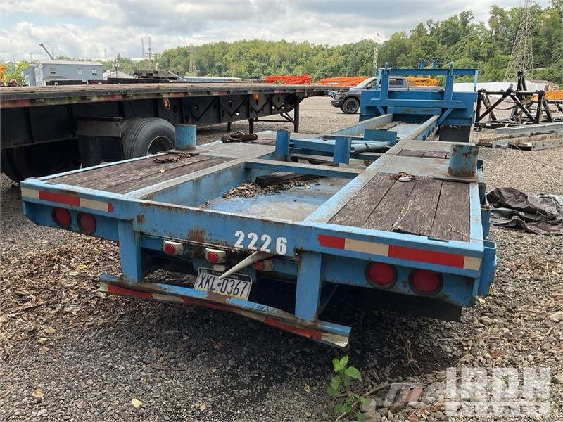 Dorsey 40 ft T/A Specialty Trailer Mélybölcsős