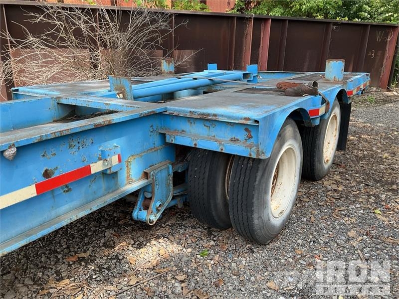 Dorsey 40 ft T/A Specialty Trailer Mélybölcsős