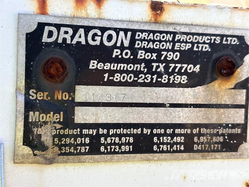 Dragon 5460 gal T/A Vacuum Tanker Trailer Prikolice cisterne