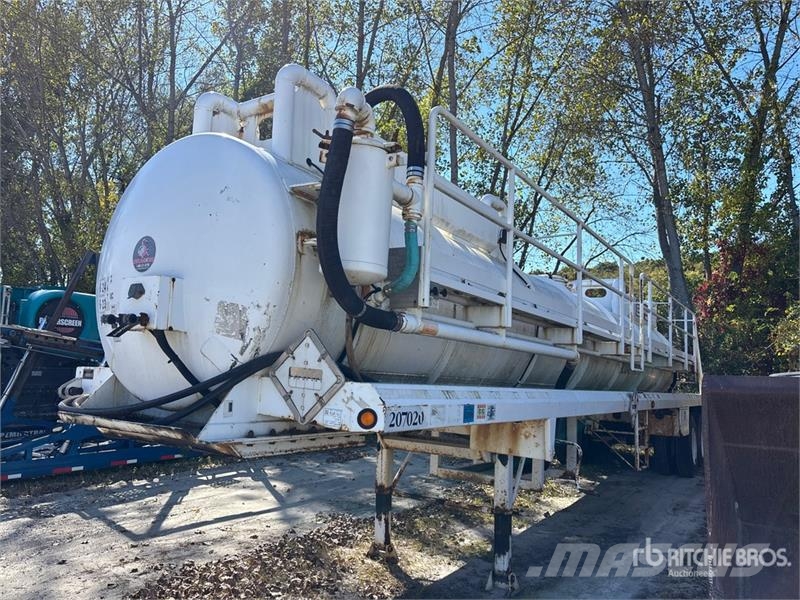 Dragon 5460 gal T/A Vacuum Tanker Trailer Prikolice cisterne