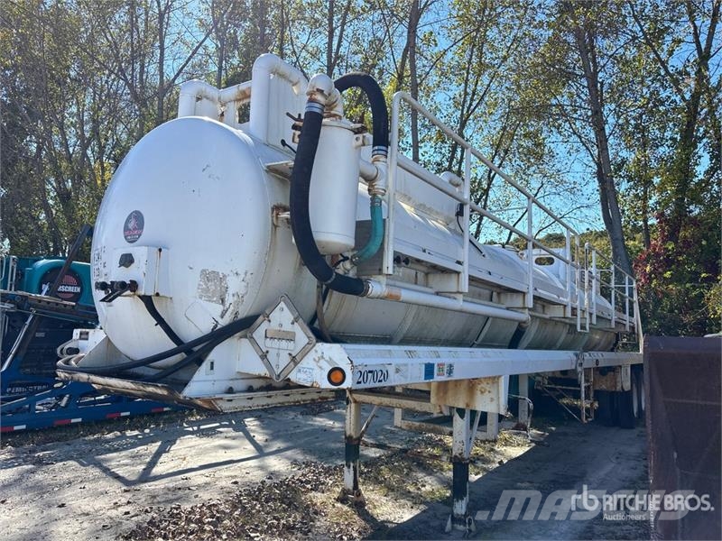 Dragon 5460 gal T/A Vacuum Tanker Trailer Prikolice cisterne