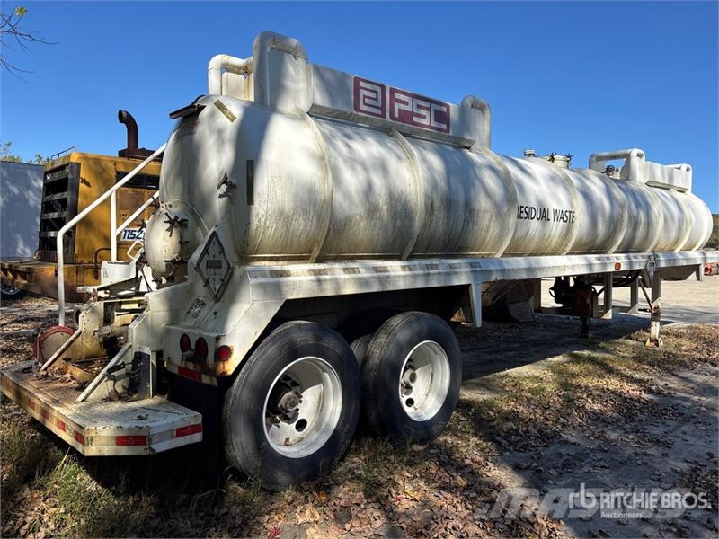Dragon 5460 gal T/A Vacuum Tanker Trailer Prikolice cisterne