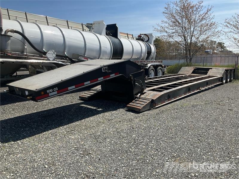Eager Beaver 50GSL Tri/A Removable Gooseneck Lowboy Trailer Niski utovarivači