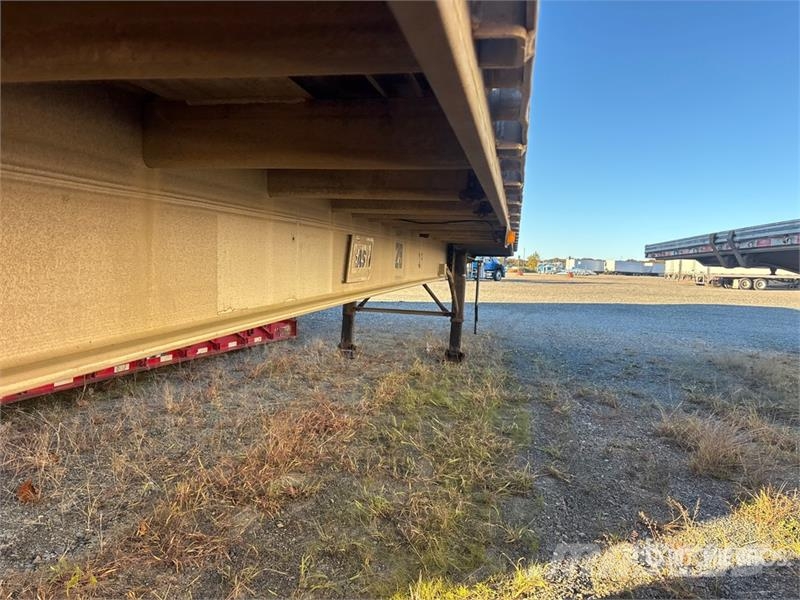 East Mfg 48 ft T/A Flatbed Trailer 自卸半挂车