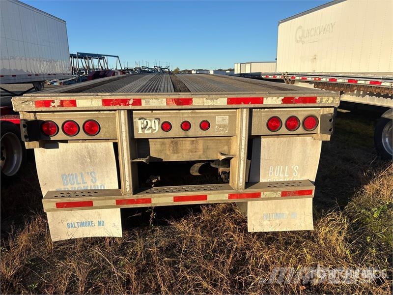 East Mfg 48 ft T/A Flatbed Trailer 自卸半挂车