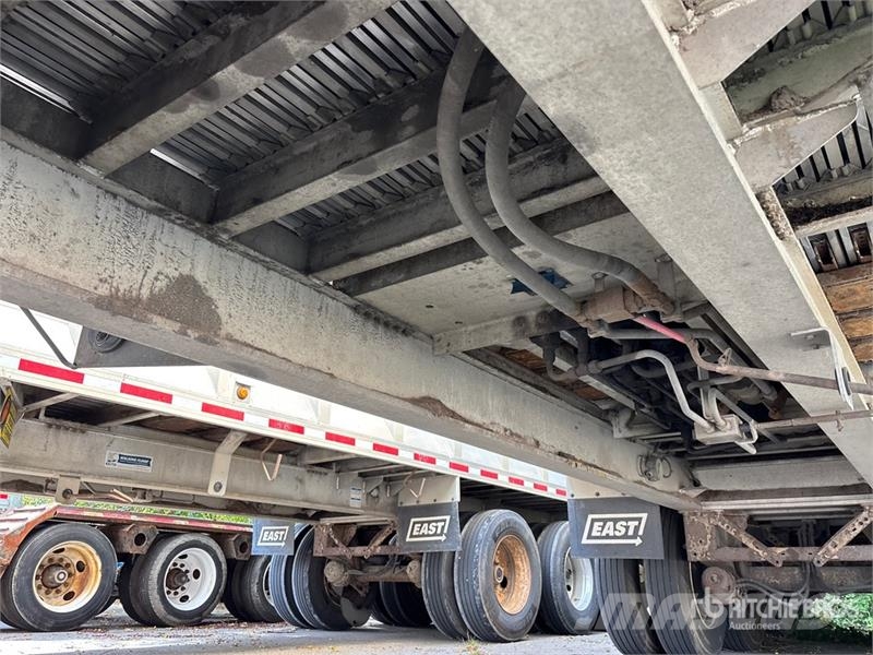 East SE 48 ft Tri/A Aluminum Live Bottom Trailer ウォーキングフロアー(セミトレーラー)