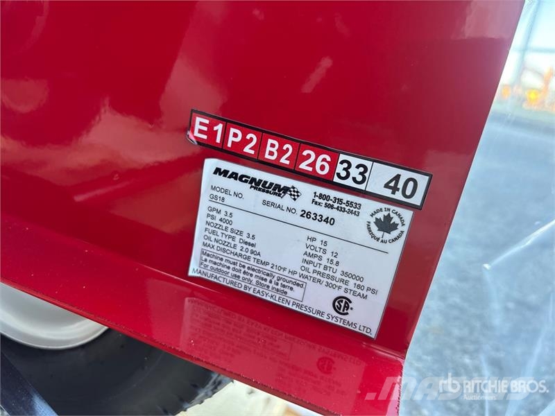 Easy-Kleen Magnum Gold Pressure Washer (Unused) Мийні апарати низького тиску