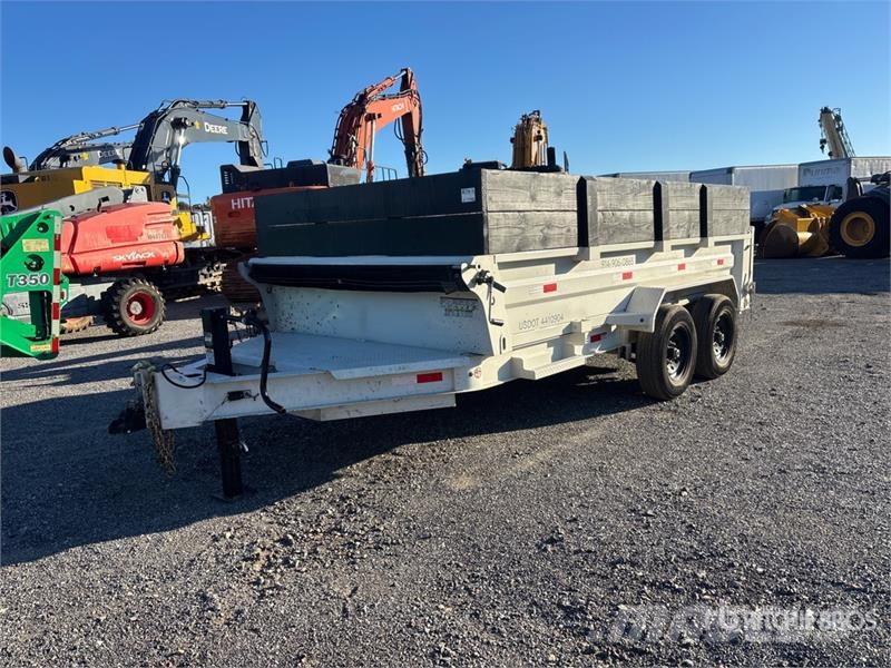 ED Trailers GDT83142716S-BP Dump Utility Trailer Savivartės priekabos