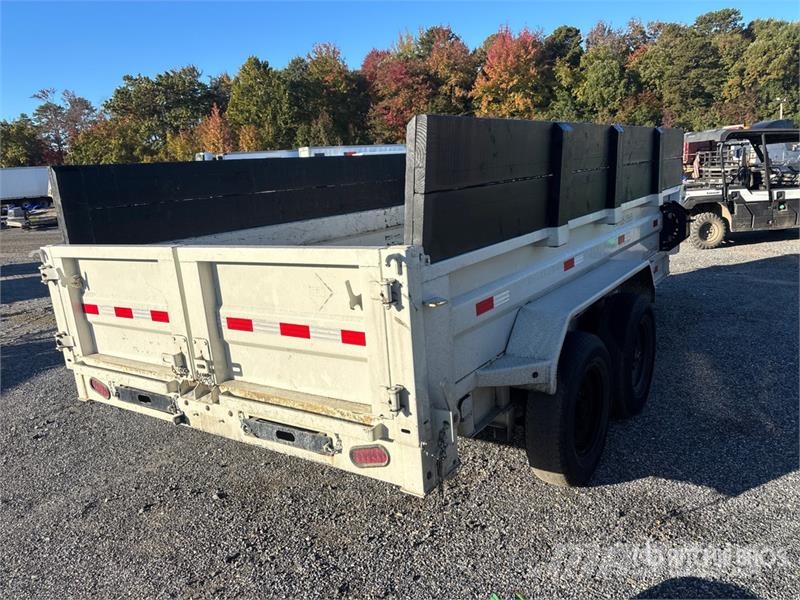ED Trailers GDT83142716S-BP Dump Utility Trailer Savivartės priekabos