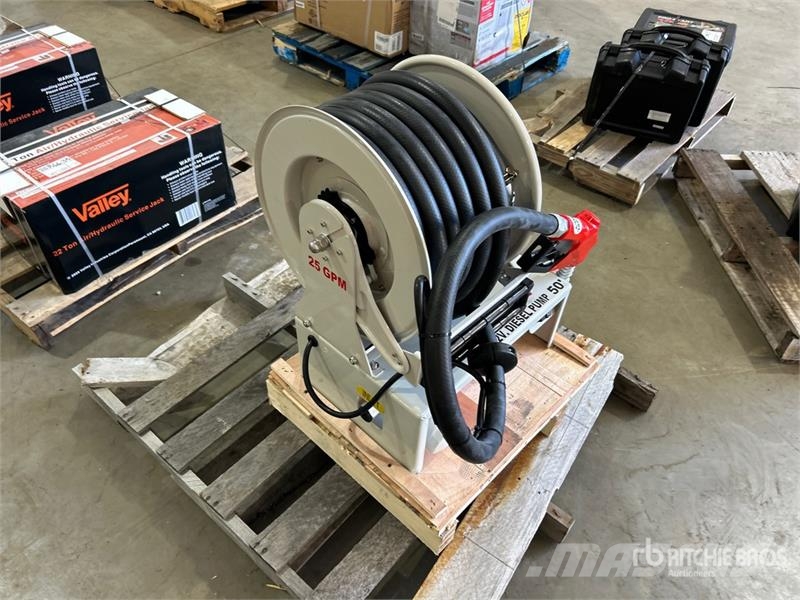  Electric 50 ft Diesel Fuel Reel (Unused) مكونات أخرى